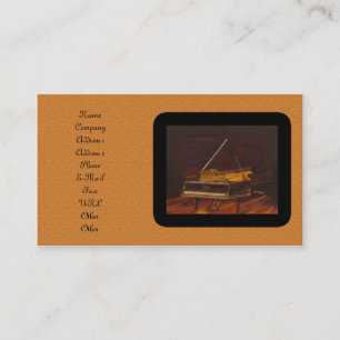 Mahogany Melody customizable business card