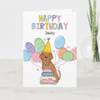 Mahogany Neapolitan Mastiff Birthday