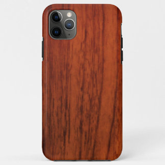 Mahogany Wood iPhone 11 Pro Max Case