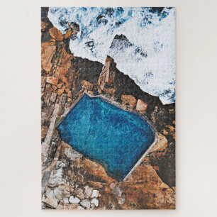 Mahon Pool Maroubra Beach Sydney Aerial Jigsaw Puzzle