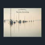 Mahone Harbour Mahone Bay Nova Scotia Postcard<br><div class="desc">This beautiful postcard features boats in Mahone Harbour,  Mahone Bay in Nova Scotia. Photo credit: Jamie Morrison,  2020. 

Enjoy your new Mahone Harbour Mahone Bay Nova Scotia Postcard!</div>