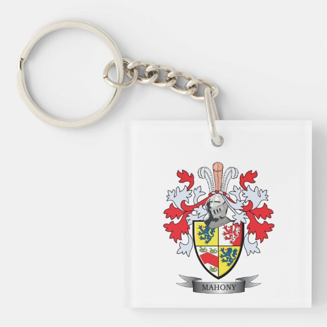 Mahony Coat of Arms Keychain (Front)