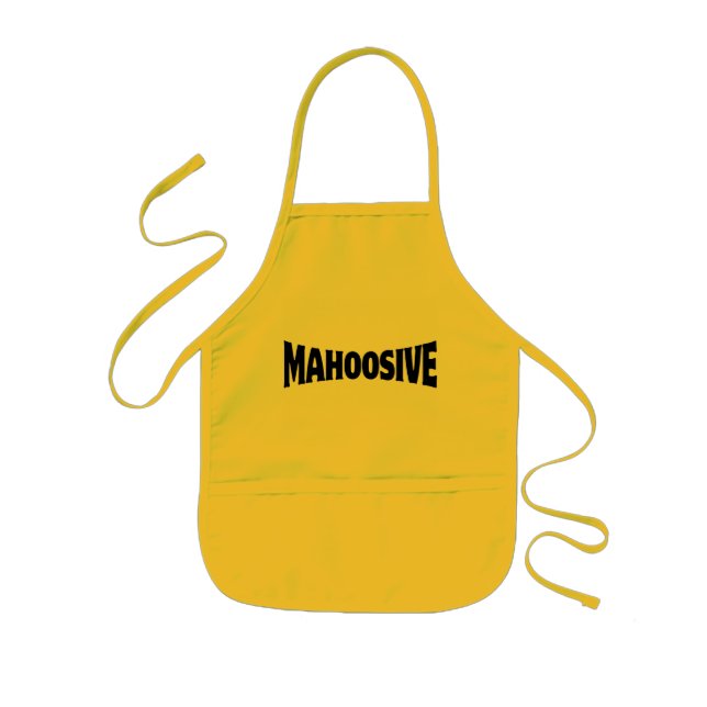 MAHOOSIVE KIDS APRON (Front)