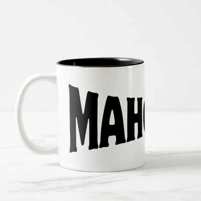 MAHOOSIVE Two-Tone COFFEE MUG (Left)
