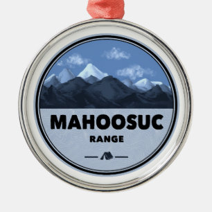 Mahoosuc Range New Hampshire Maine Camping Metal Ornament