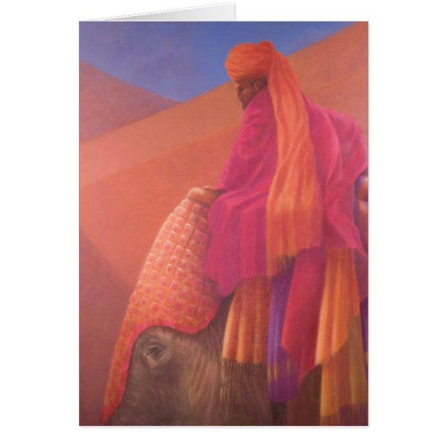 Mahout and Elephant (Front)