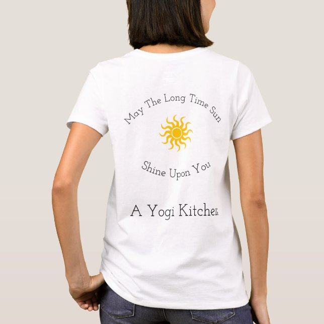 Mai le T-shirt d'éclat de Sun de long temps (Dos)