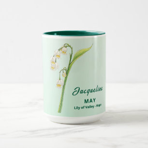 Mai Mois de naissance Fleur de café Mug