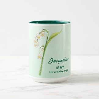 Mai Mois de naissance Fleur de café Mug