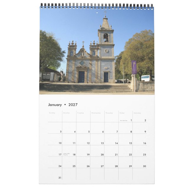 Maia city Calendar (Jan 2027)