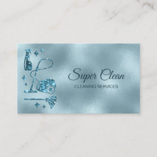 Maid Cleaning House professional Cleaning Services Business Card