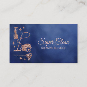 Maid Cleaning House professional Cleaning Services Business Card