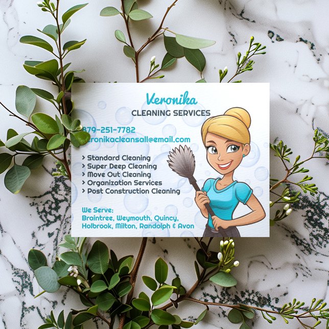 Maid Cleaning Services Flyer Template (Creator Uploaded)