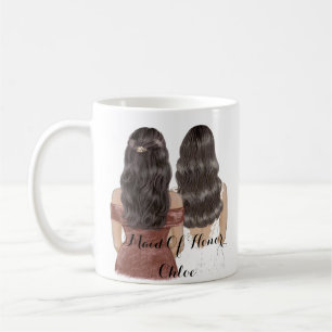 maid of honor custom mug