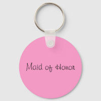 Maid of Honor Keychain
