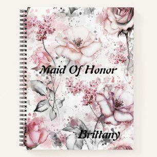 Maid of Honor Spiral Notebook