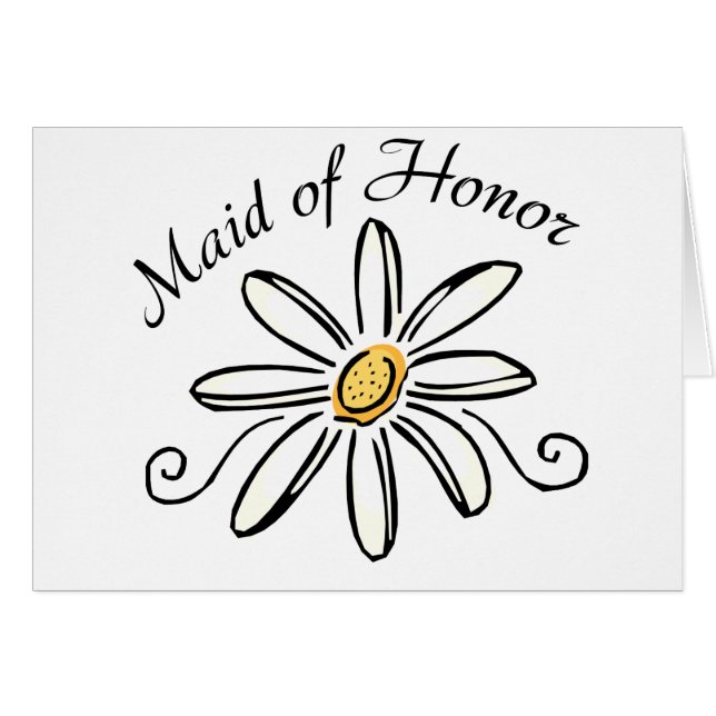 Maid of Honour (Front Horizontal)
