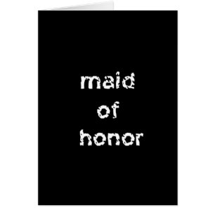 Maid of Honour
