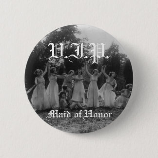 Maid of Honour Bachelorette Party Flair 2 Inch Round Button