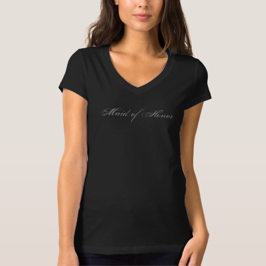 Maid of Honour Bachelorette Party Gear V-Neck T-Shirt