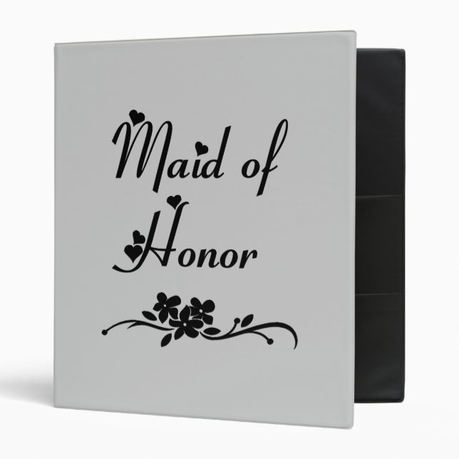 Maid Of Honour Binder (Front/Inside)