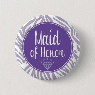 Maid of Honour Button