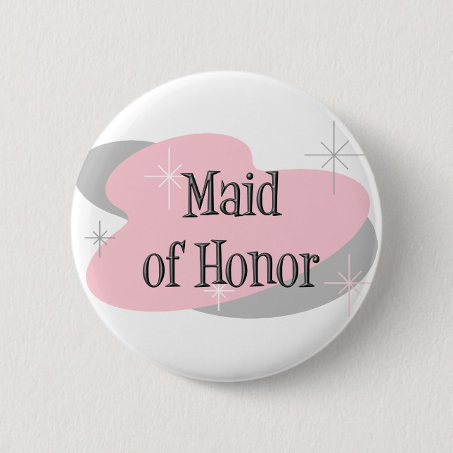 Maid of Honour button (Front)