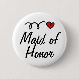 Maid of Honour button