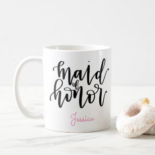 Maid of Honour Coffee Mug - Personalize Name
