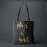 Maid of Honour Gold Wedding Bag<br><div class="desc">Maid of Honour Gold Wedding Bag is the perfect wedding bag to travel with to a destination wedding.</div>
