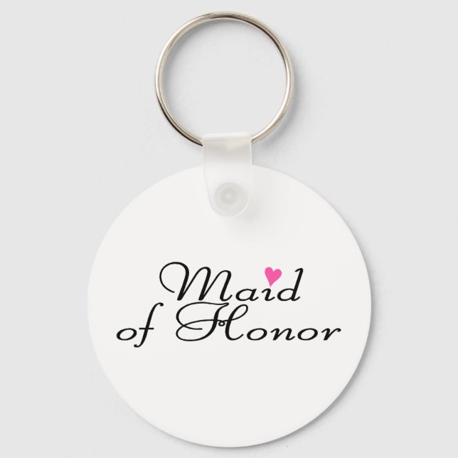 Maid Of Honour Keychain (Front)
