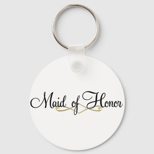 Maid Of Honour Keychain (Front)