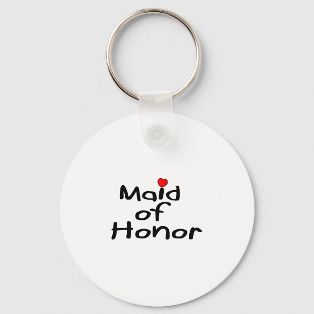 Maid of Honour Keychain (Front)