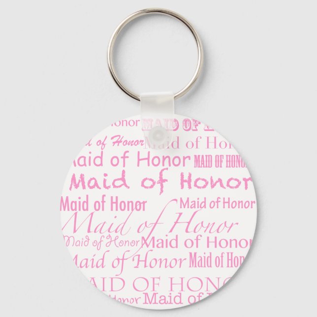 Maid of honour keychain (Front)