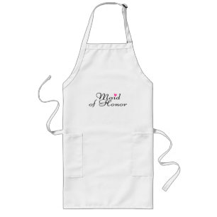 Maid Of Honour Long Apron
