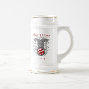 Maid of Honour Medieval Renaissance Vintage Lion Beer Stein