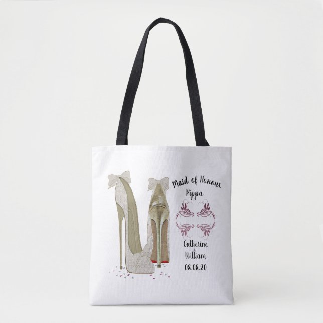 Maid of Honour Memento Tote Bag (Front)