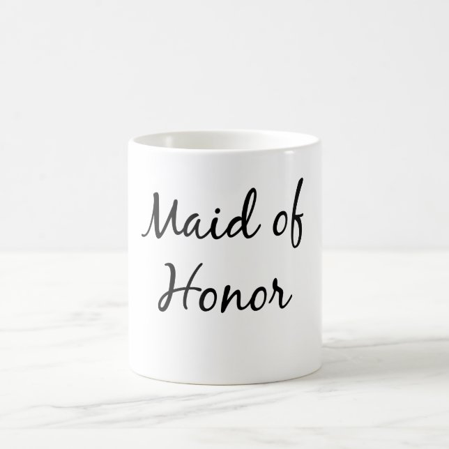 Maid of honour mug (Center)