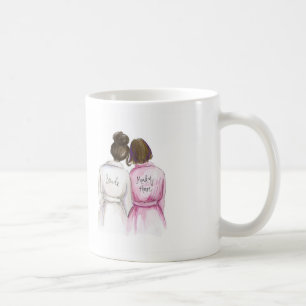 Maid of Honour Mug Dk Br Bun Bride Br Bob Streaks