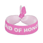Maid of honour pink personalized