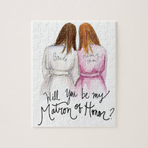 Maid of Honour? Puzzle Br Long Bride R Long Maid