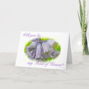 Maid of Honour Request Invitation