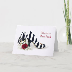 Maid Of Honour Request Invitation