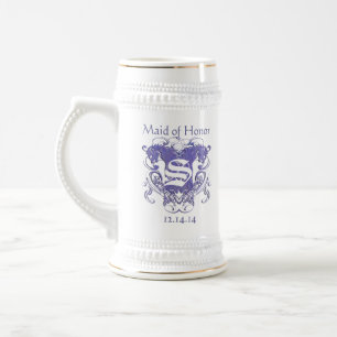 Maid of Honour Stein Wedding Vintage Lions