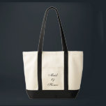 Maid of Honour Tote Bag<br><div class="desc">Tote bag shown in natural/black with text; Maid of Honour. Customize this item or buy as is.</div>