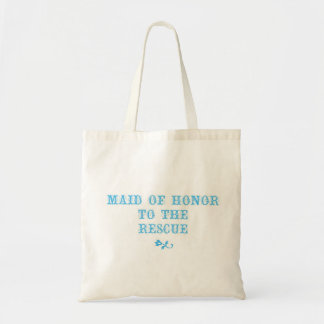 Maid of Honour Tote Blue Bag