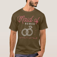 Maid Of Honour Wedding Bridal Shower Marriage Wome