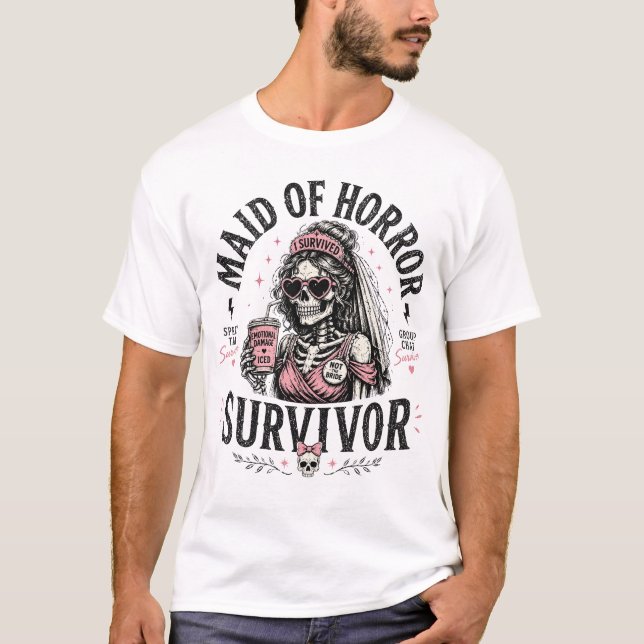 Maid of horror survivor T-Shirt (Front)