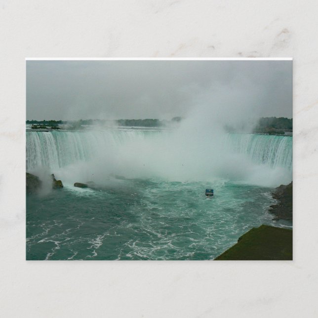 Maid of the mist and horseshoe Falls Postcard (Front)