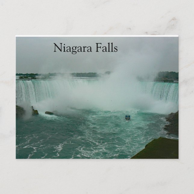 Maid of the mist and horseshoe Falls Postcard (Front)
